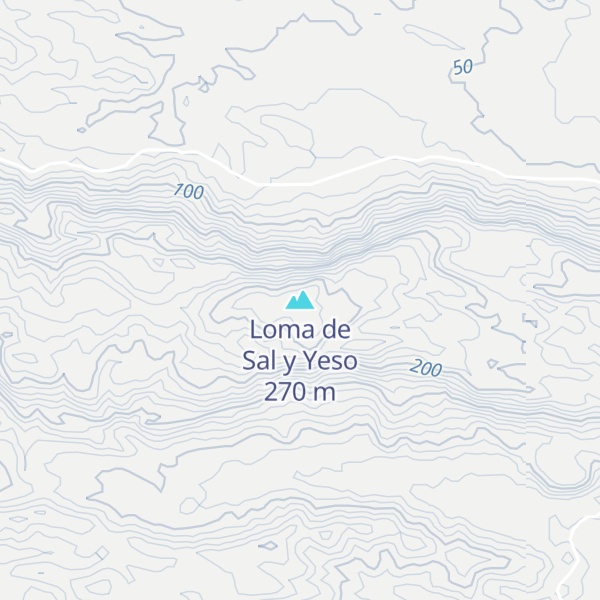 Map of Loma de Sal y Yeso
