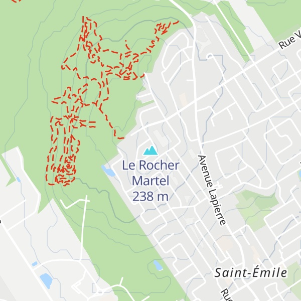Map of Le Rocher Martel