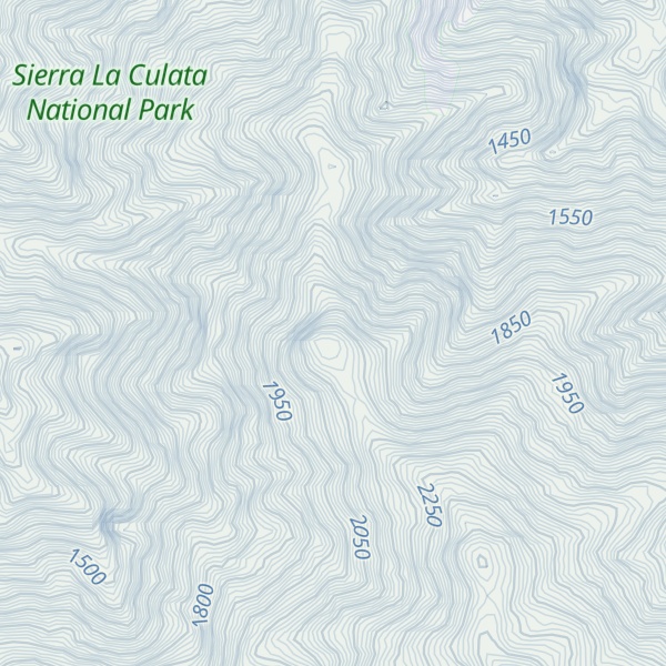 Map of Topo El Moro