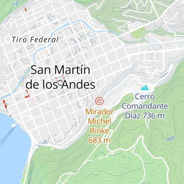 Map of Cabañas Trabunche