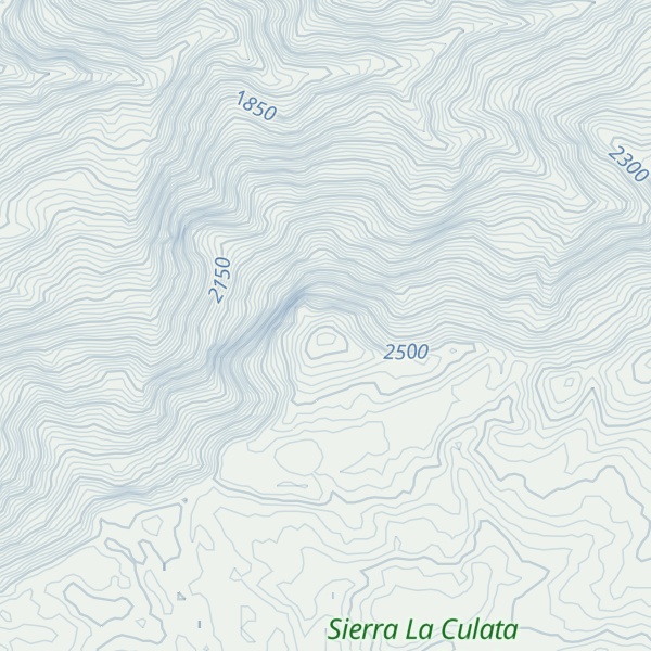 Map of Topo El Ron