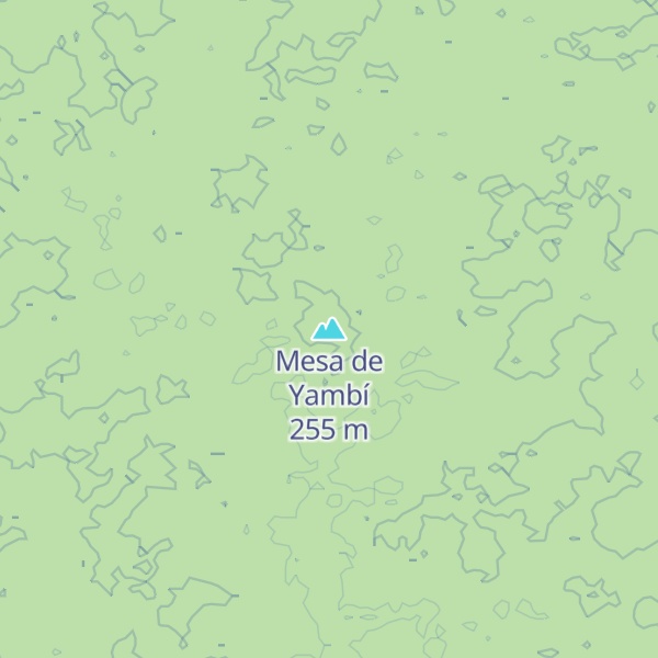 Map of Mesa de Yambí