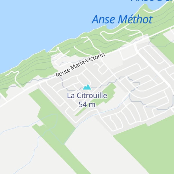 Map of La Citrouille