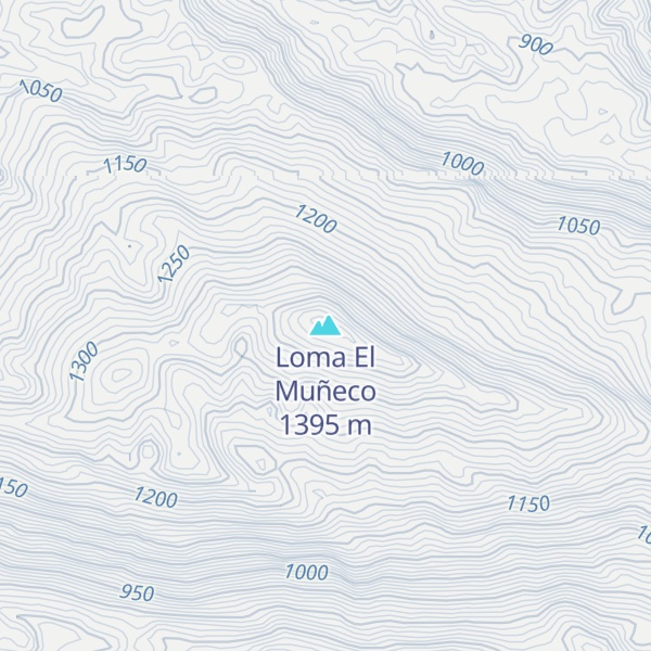 Map of Loma El Muñeco