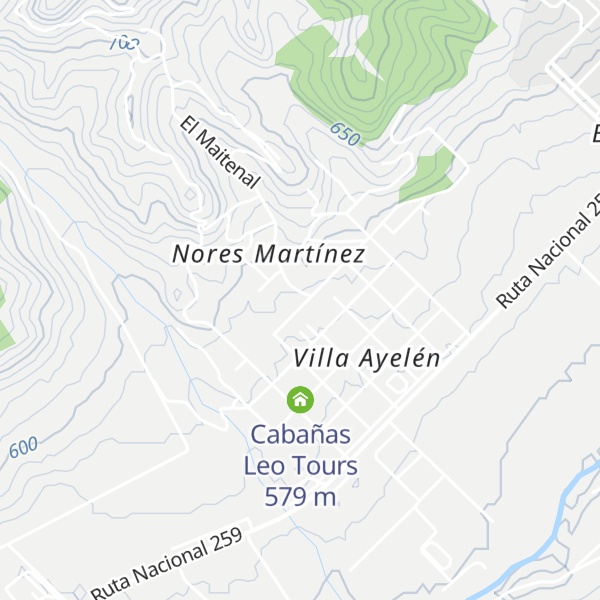 Map of Cabañas Campiña Lituana Olgbrun