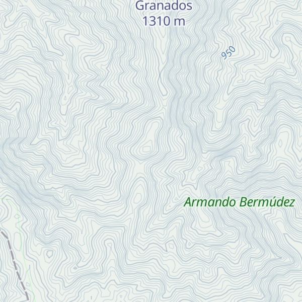 Map of Loma El Pando
