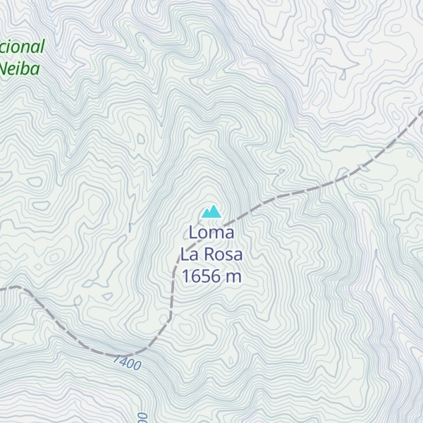 Map of Loma La Rosa