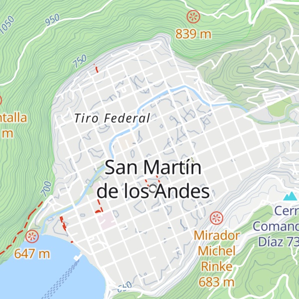 Map of Cabañas del Encuentro