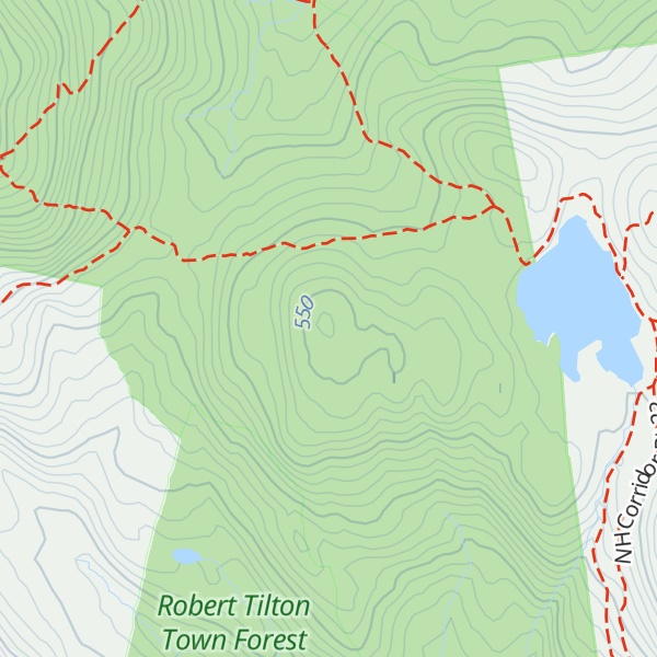 Map of Mount Suncook