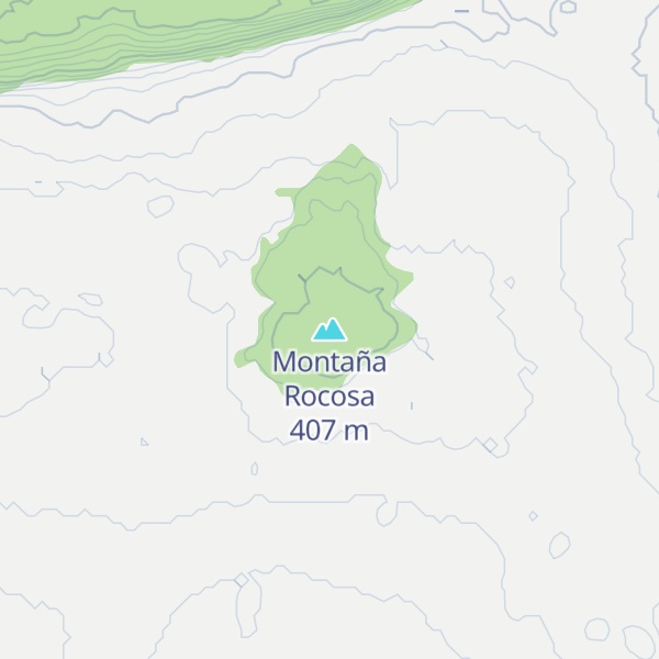 Map of Montaña Rocosa