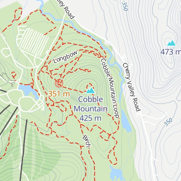 Map of Cobble Mountain