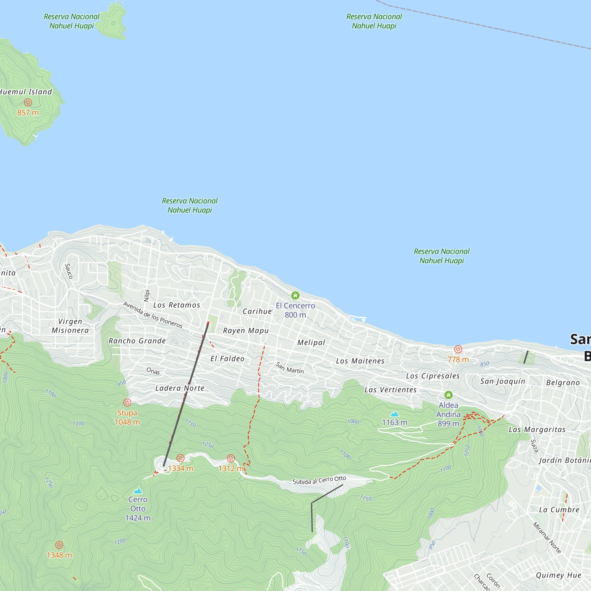 El Cencerro map