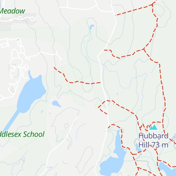 Map of Corly Pate Hill