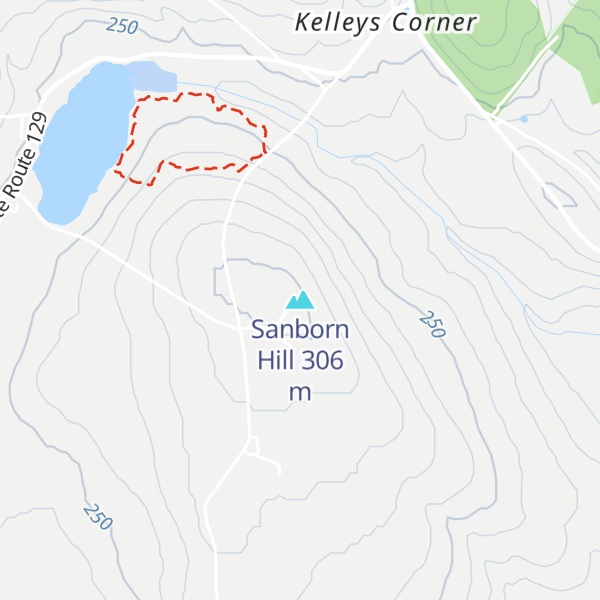 Map of Sanborn Hill