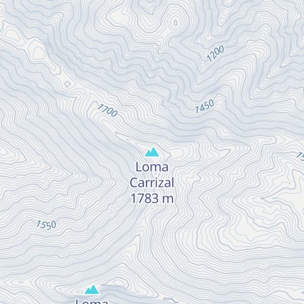 Map of Loma Carrizal