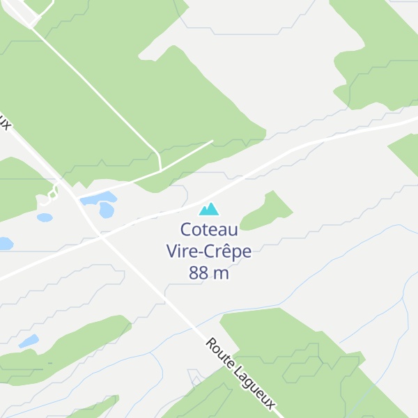 Map of Coteau Vire-Crêpe