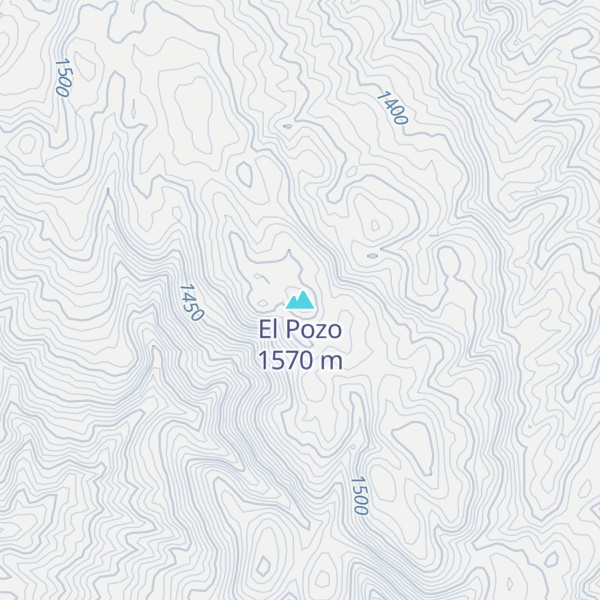 Map of El Pozo