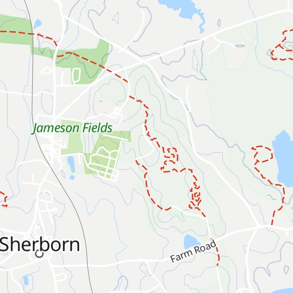 Map of Pine Hill