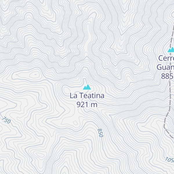 Map of La Teatina