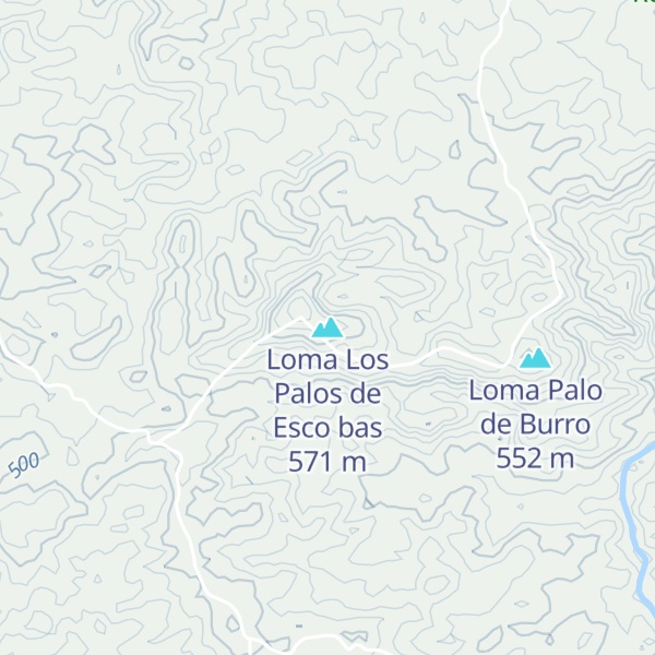 Map of Loma Los Palos de Esco bas