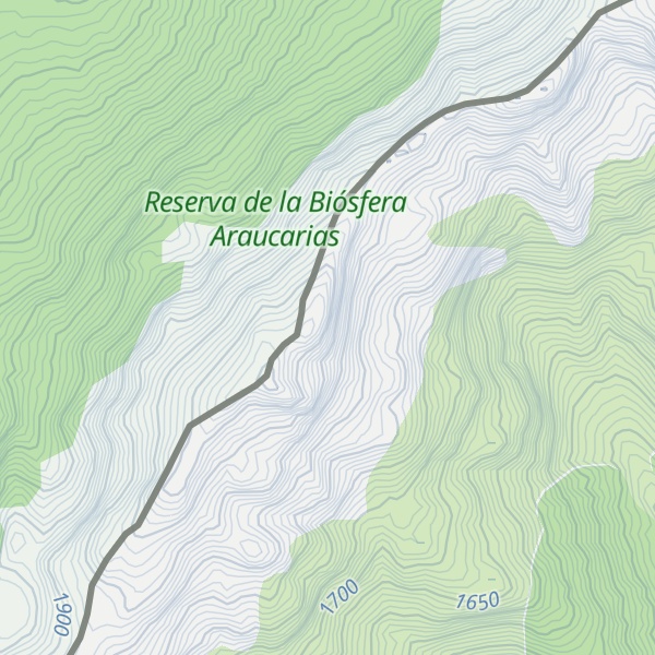 Map of Colai-Mahuida