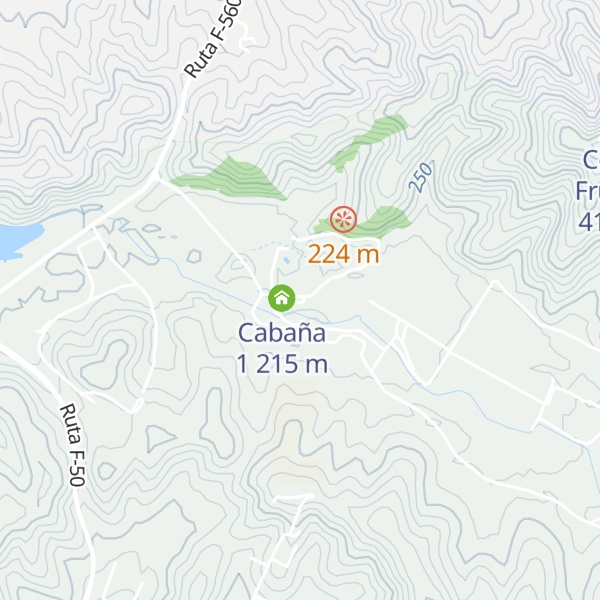 Map of Cabaña 6