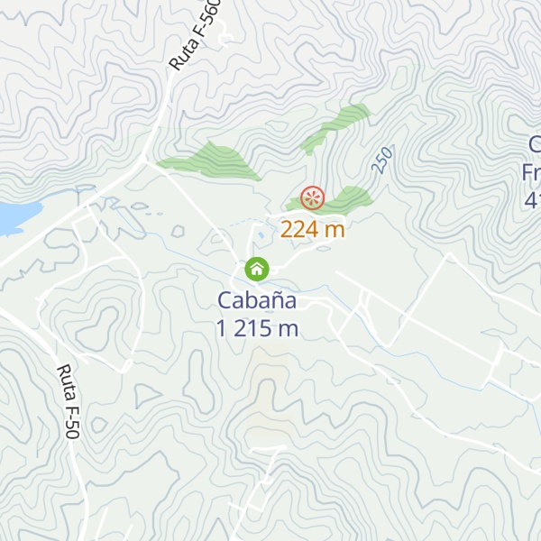 Map of Cabaña 5