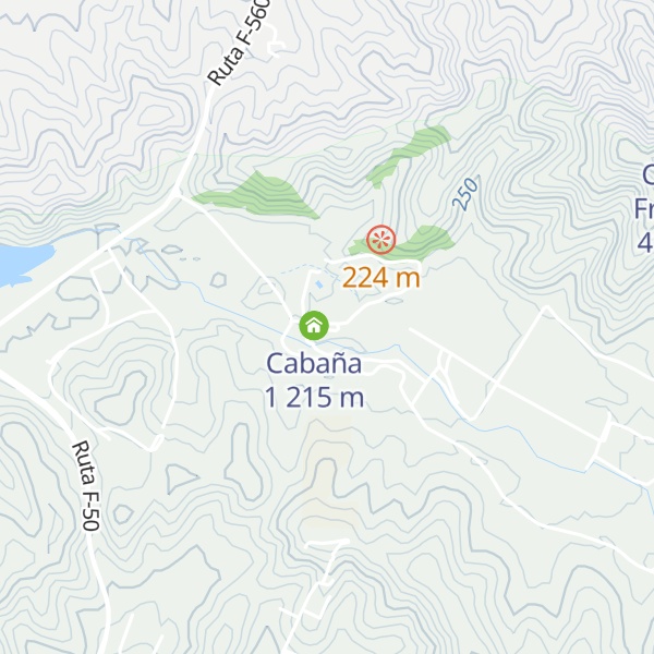 Map of Cabaña 4