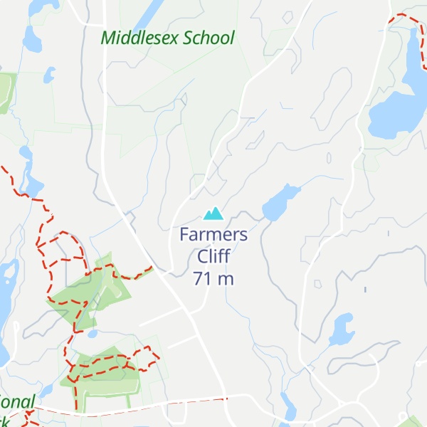 Map of Farmers Cliff