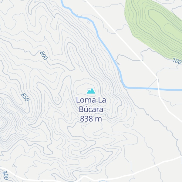 Map of Loma La Búcara