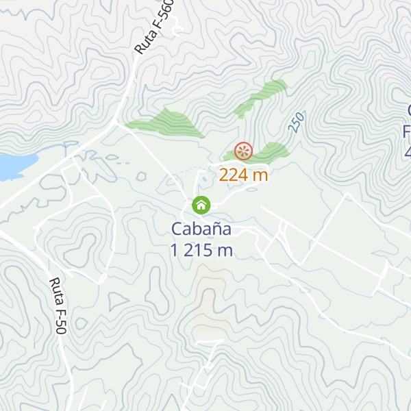 Map of Cabaña 3
