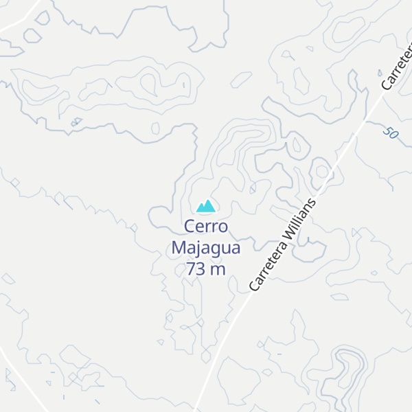 Map of Cerro Majagua