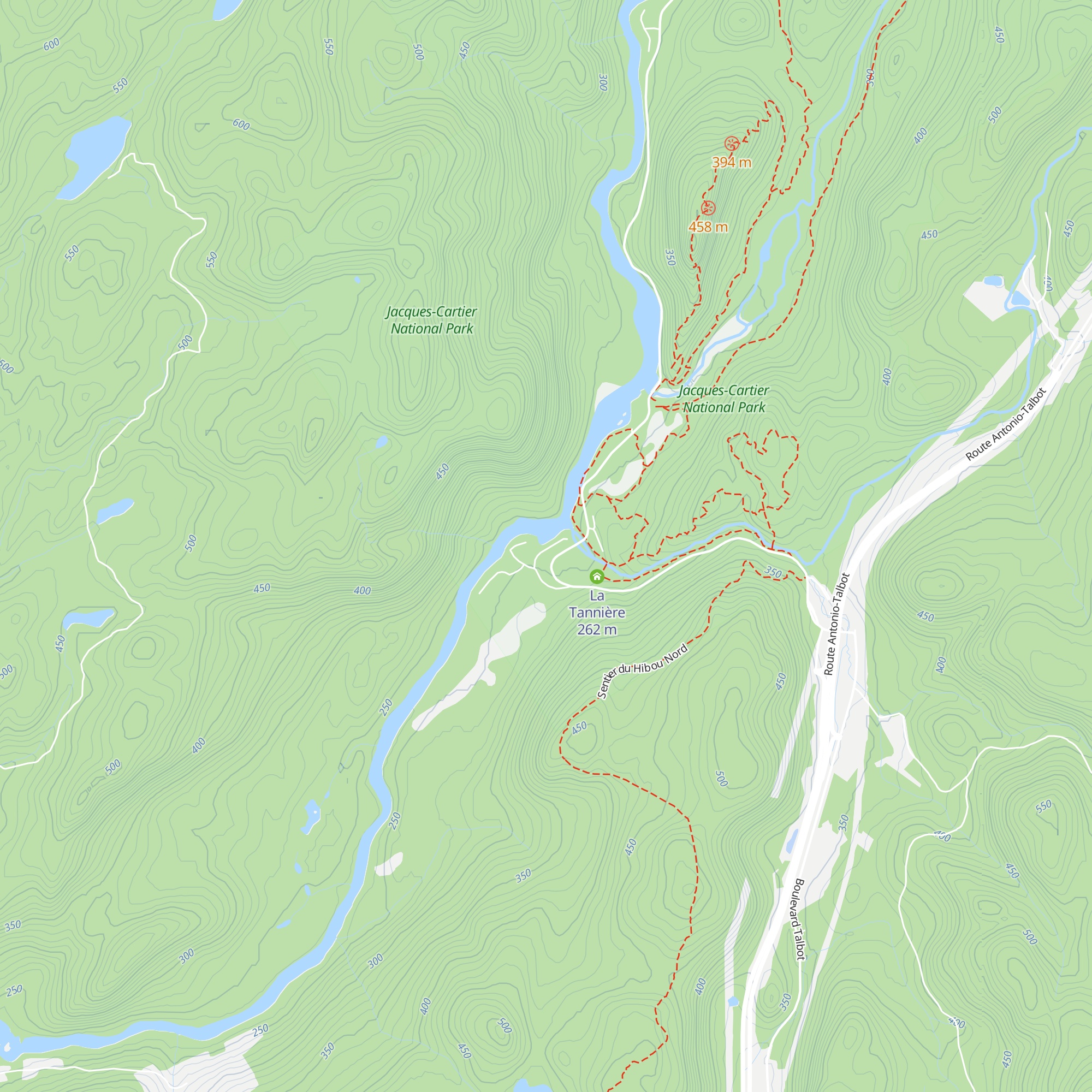 Yourtes #1-5 map