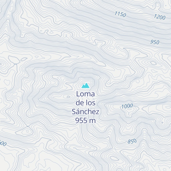 Map of Loma de los Sánchez