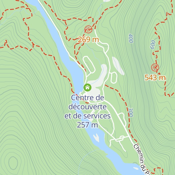 Map of Centre de découverte et de services