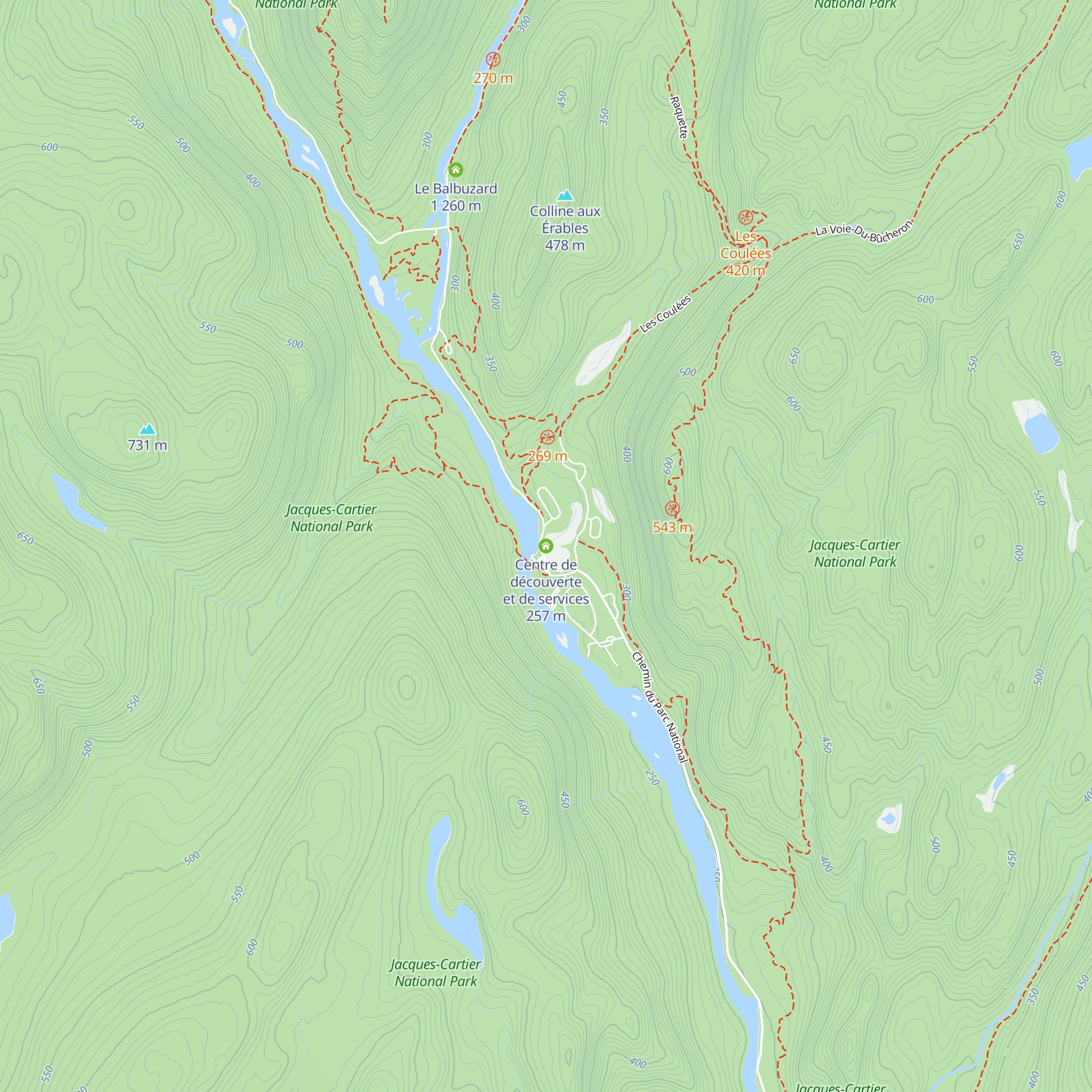 Centre de découverte et de services map