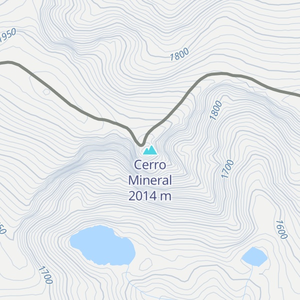 Map of Cerro Mineral