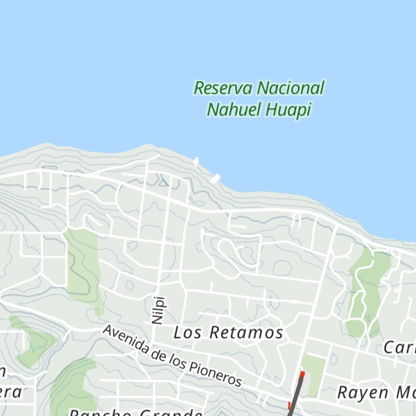 Map of Cabañas El Yeti