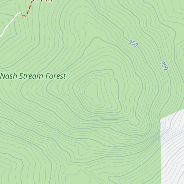 Map of Muise Mountain