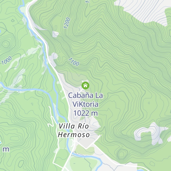 Map of Cabaña La ViKtoria