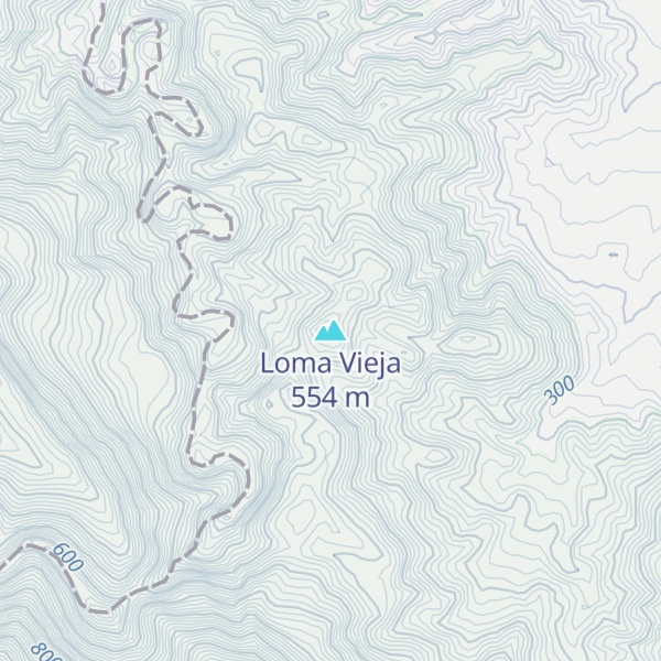 Map of Loma Vieja