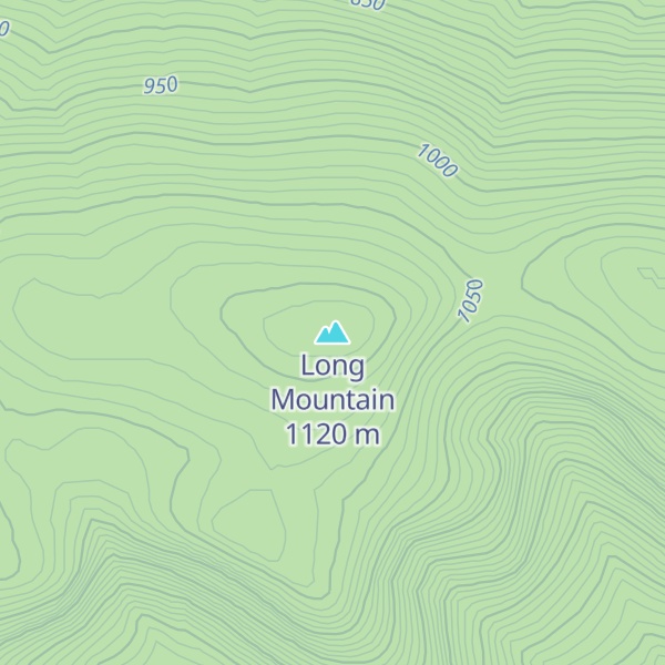 Map of Long Mountain