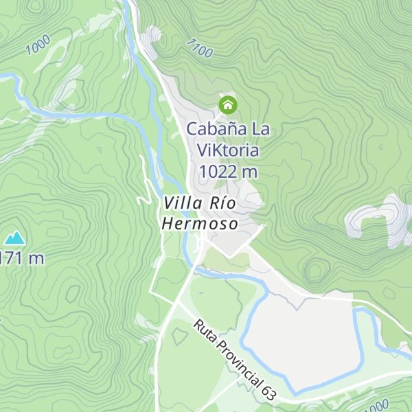 Map of Cabana Dulce Daniela