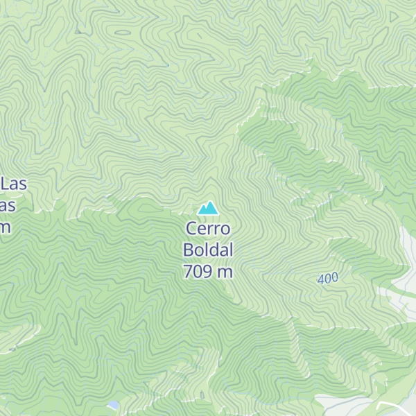 Map of Cerro Boldal