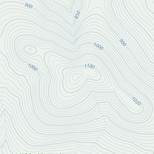 Map of Mount Dartmouth