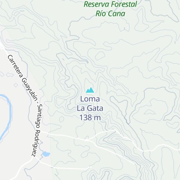 Map of Loma La Gata