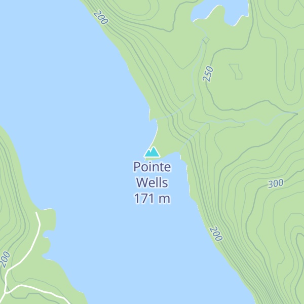 Map of Pointe Wells
