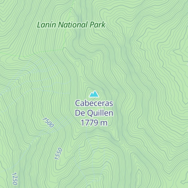 Map of Cabeceras De Quillen
