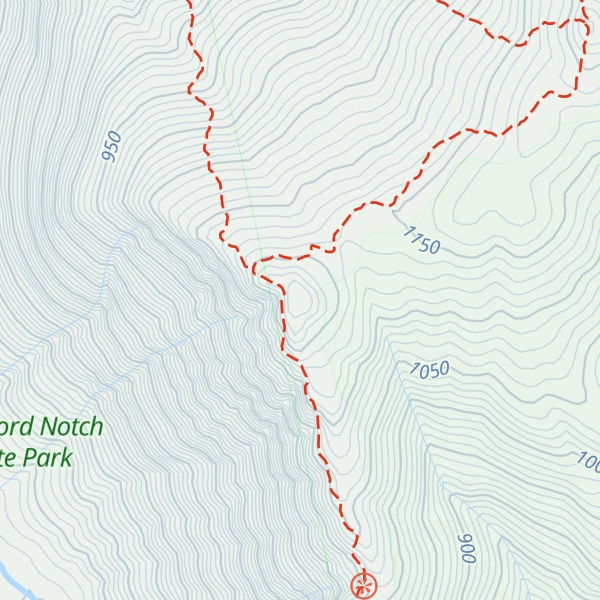 Map of Mount Webster