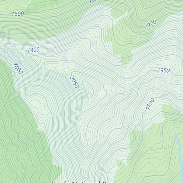 Map of Cerro Currhué